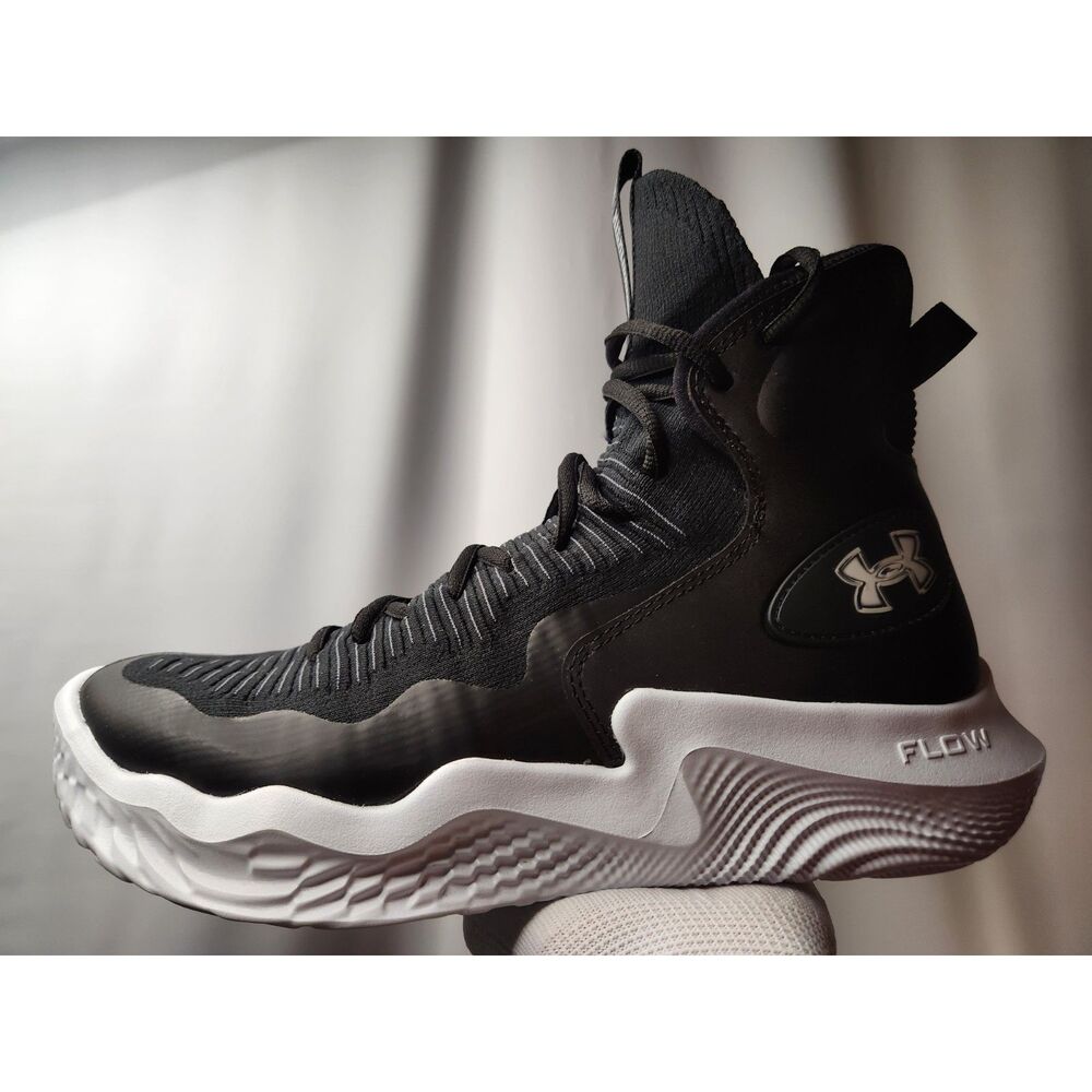 Under Armour Women’s 12 Flow Highlight Ace Volleyball Shoes Black White
